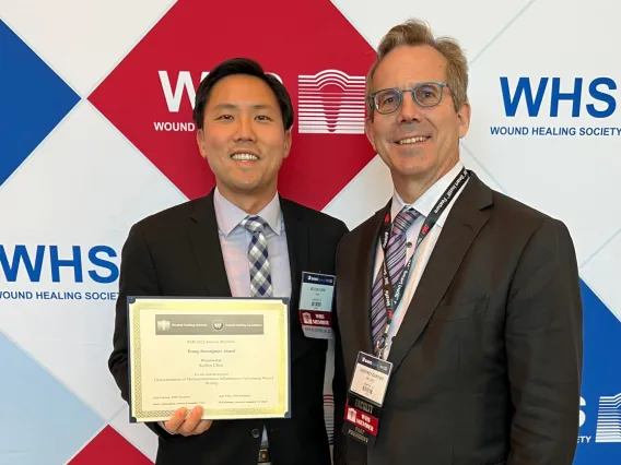 Kellen Chen, PhD Turning Down the Volume on Scar Formation to Promote Healthy Wound Healing