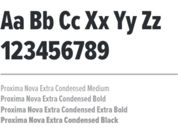 Proxima Nova Ex Condensed