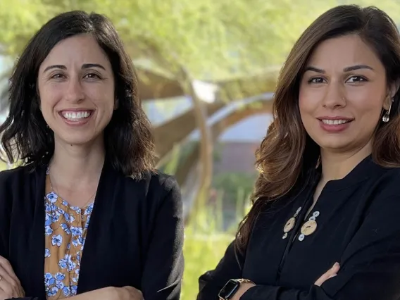Jacquelin Esque, MD, assistant professor of psychiatry, and Saira Kalia, MD, associate professor of psychiatry