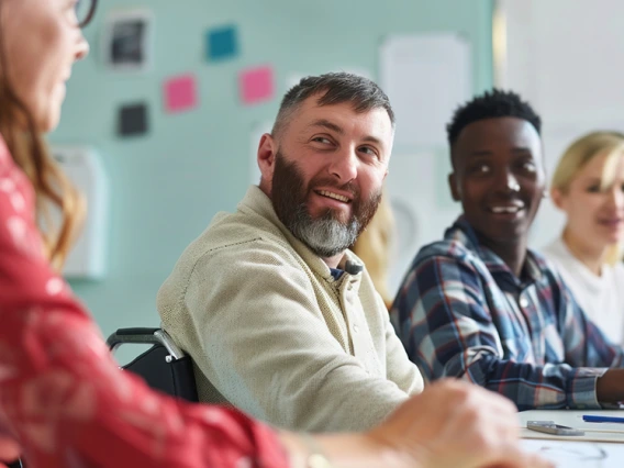 adult education classroom