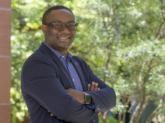 [A native of Cameroon, Dr. Christian Bime – who’s been a part of the inaugural cohorts for the U of A Health Sciences Career Development Award and an NHLBI-funded fellowship at the U of A for early-career physician-scientists in biomedical science – will now head the Pulmonary division at the U of A College of Medicine – Phoenix.]