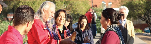 Native American blessing ceremony