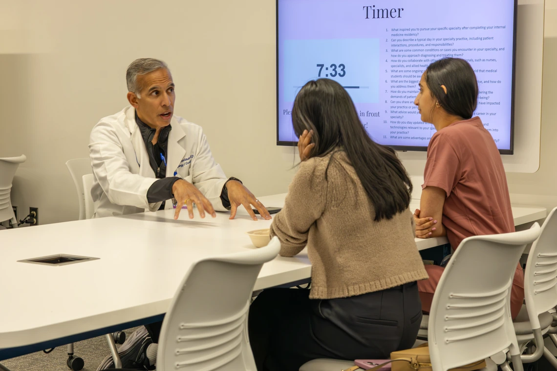 [A U of A Cancer Center veteran hematologist, Ravi Krishnadasan, MD, talks about his medical school experience going to St. George's University School of Medicine in the Caribbean and completing his residency and fellowship training at Yale. In Tucson, he also headed up the DOM’s Arizona Homeostasis & Thrombosis Center for a number of years.]