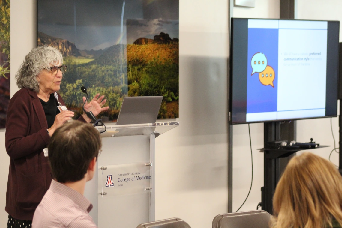 [To differentiate communications styles or traits, Mindy Fain, MD, refers to the acronym “DiSC” – dominance, influence, steadiness and conscientiousness, which also “blend” other characteristics such as action, collaboration, stability and challenges.]