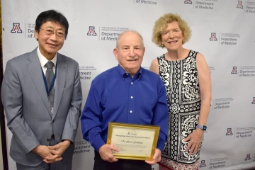 [James K. Liao, MD, Steven Goldman, MD, and Janet Funk, MD]